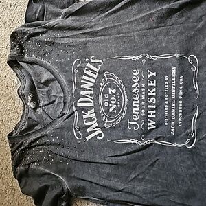 Lucky Brand Jack Daniel's Whiskey woman's shirt